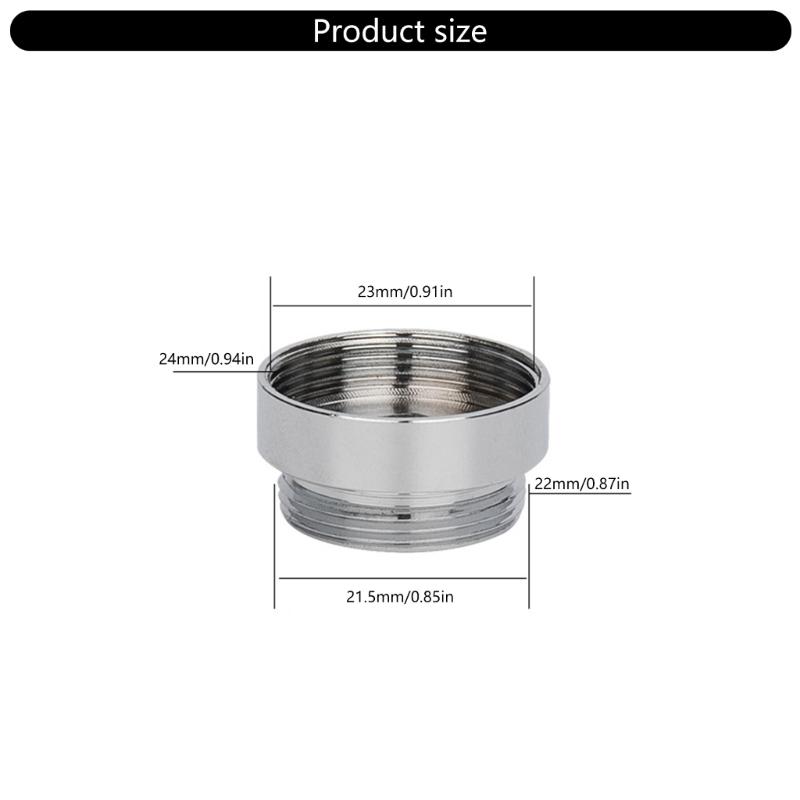 Pack of 20 Male Female Sink Water Tap Adapters Threaded Connectors for Kitchen Sink Aerators and Garden Hoses Connection