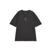 Jordan Flight Essential Letter Logo Print Round Neck Pullover Casual Loose Straight Short Sleeve Drop Shoulder T-Shirt Women Tops Black HJ3963-060