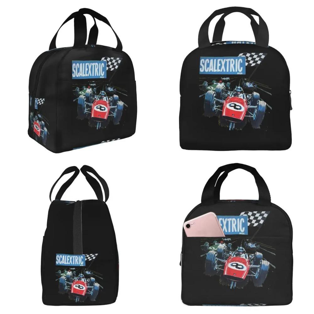 Scalextric Classic Insulated Lunch Bag for Kids School Cooler Thermal Food Box Tote Leakproof Lunch Boxes Container