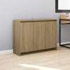 VidaXL Buffet Sonoma Oak 102x33x75 Cm Chipboard
