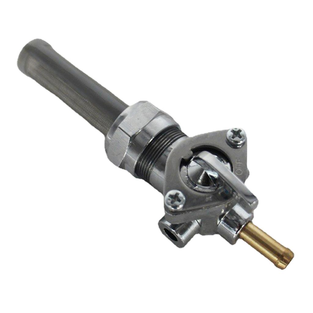 Gas Fuel Petcock Shut Off Valve Switch Fit for Big Twin Sportster Cross Bones Dyna Electra Glide Fatboy Heritage Softail