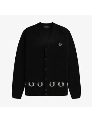 [штаб-квартира подлинная] Fred Perry [острый] Laurel Reese отделка кардиган 102 Afpm2336534 102 qzgAfpm2336534 102