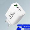 65W USB Fast Charging Type C PD Charger Quick Charge Mobile Phone Power Adapter for iPhone 14 15 Pro Xiaomi Samsung Oneplus