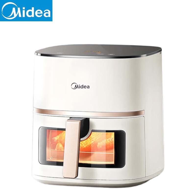 Midea Умная паровая аэрофритюрница 5 л, штепсель CN (адаптер в комплекте)