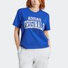 Adidas Originals T Shirt Women's Fluorescent Blue IC5982