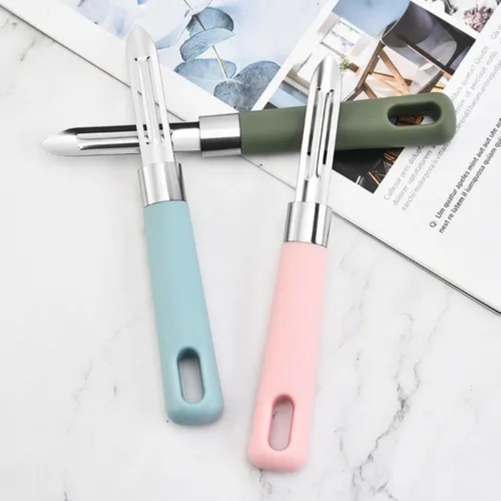 Non-slip Vegetable Fruit Peeler 2 in 1 Peeling Knife Grater Stainless Steel Melon Planer  Carrot