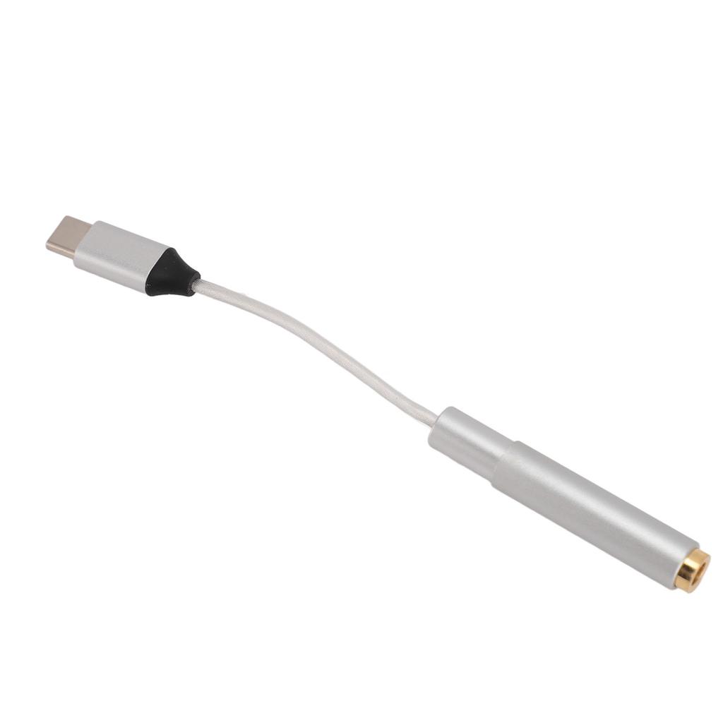 USB C на AUX Адаптер для разъема наушников Поддержка 32 бит 384 кГц PCM USB Type C на 2,5 мм 3,5 мм 4,4 мм Адаптер для разъема наушников