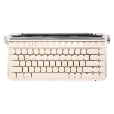 OUSEITECH x ACTTO B703 Механическая Ретро LED Синий 84 Совместим с и с для и Ноутбуков Клавиатура в Стиле Пишущей Машинки, Беспроводная, Дизайн,