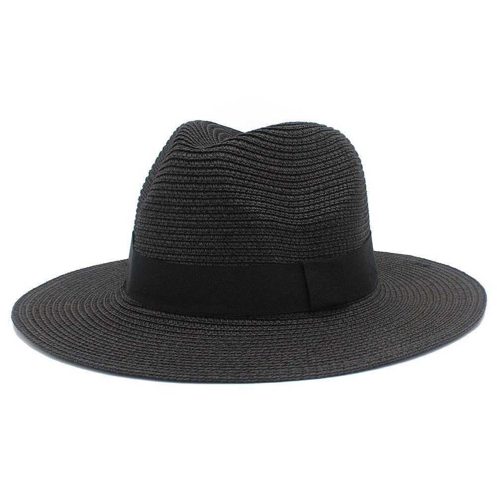 Simple and versatile sunscreen hat Spring and summer outdoor sun hat Children's hot-selling high-quality straw hat Travel sun hat