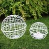 Ball-Shaped Chicken Cage Outdoor Spherical Chicken Coop Poultry Protection Cage Pigeon Rabbits Duck Safe Walking Net for Pet Safety Yard Farm Use