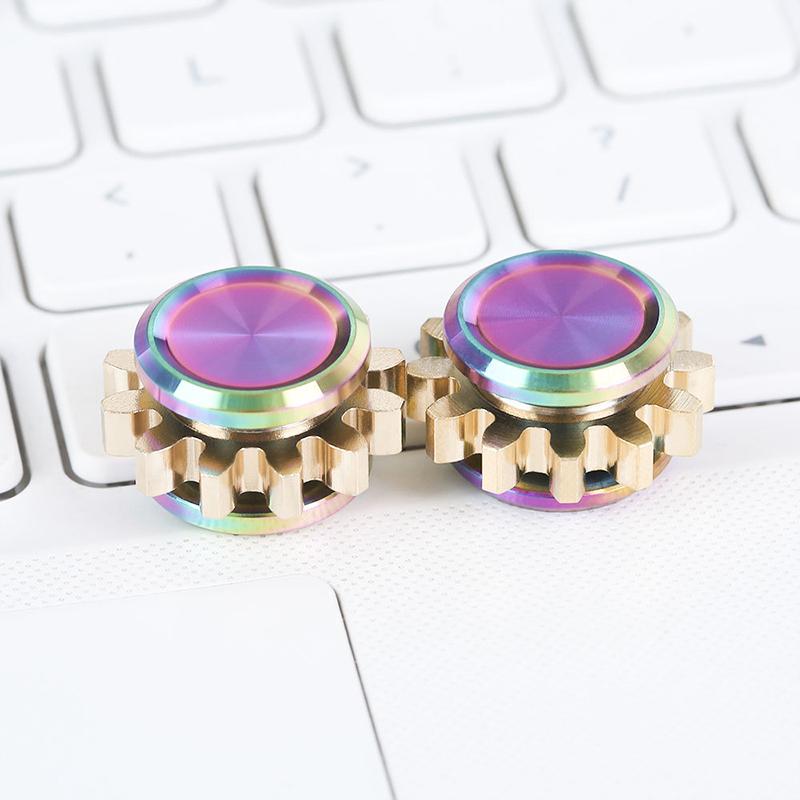 Мини Metal Gear Gyroscope Fidget Spinner игрушка антистресс портативный для взрослых снятие стресса аутизм СДВГ дети день рождения рождественский подарок