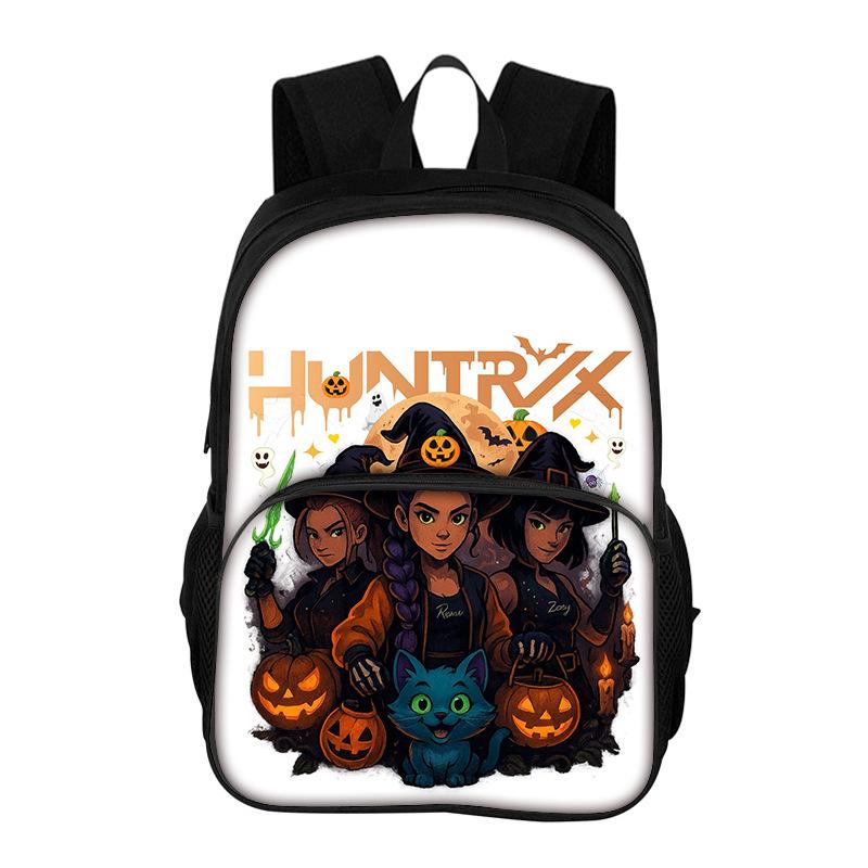 Kpop Demon Hunter Girl Group Trendy Children's Backpack HD Print Large Capacity Lightweight Back Protection Student Backpack KTY