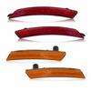 Front & Rear Side Marker Light Housings For MINI Cooper R55 R56 R57 R58 R59 R60