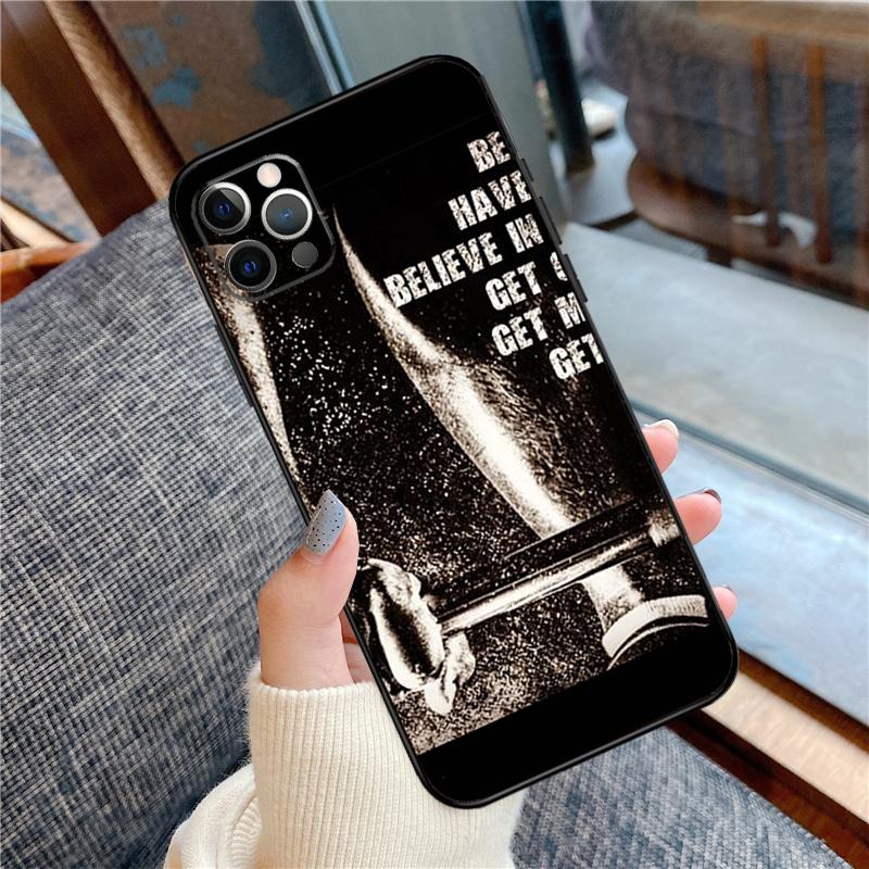 Чехол для телефона для бодибилдинга, тренажерного зала, фитнеса для iPhone 16 15 13 12 11 14 Pro Max 12 13 mini XR 15 16 Plus 16e Защитная оболочка