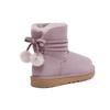 UGG Мини Бэйли Боу Пом 'Тауп Пурпурный' Женские 1125382-SHAD