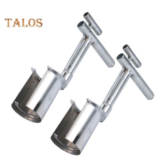 1/2 шт. Устройство для переноса растений из нержавеющей стали, нескользящая ручка, устойчивый к ржавчине инструмент для сеялки, универсальный пересадчик