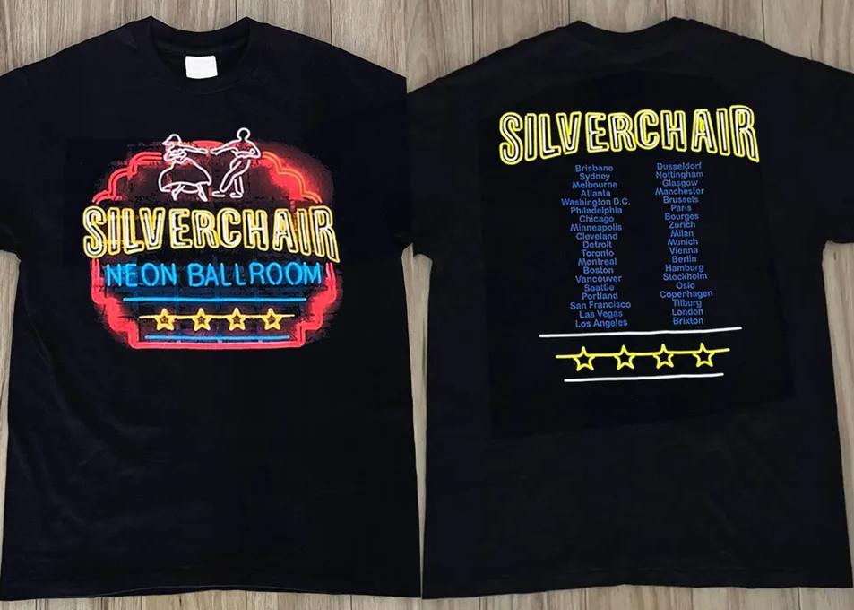 Silverchair Neon Ballroom Album Music Tour TShirt