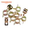 75PCS Boxed Clamps Color Zinc Plated Elastic Clamps M6M7M8M9M10 Pipe Clamp Ring Set