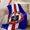 1pc Rangers FC Blanket, Cozy Printed Throw Blanket, A Heartfelt Gift for Your Family and Friends