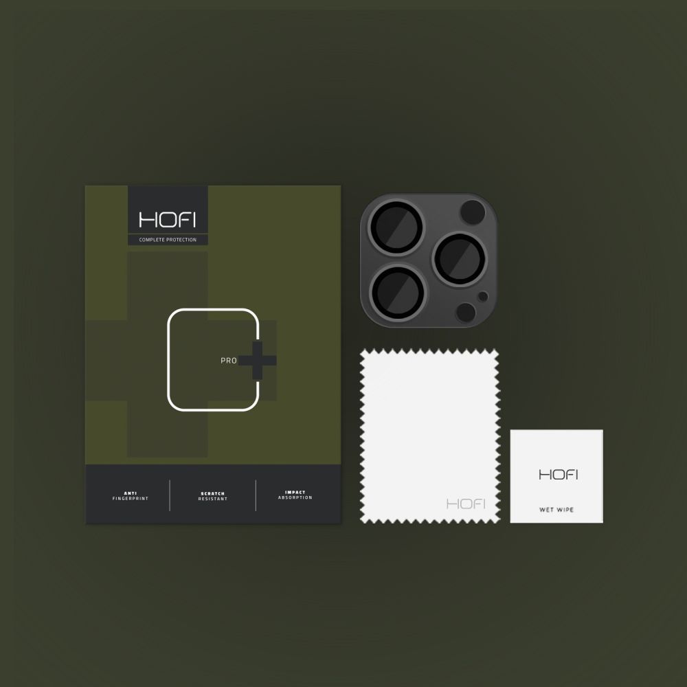 Защитная крышка камеры Hofi Fullcam Pro+ для iPhone 14 Pro / 14 Pro Max Черная