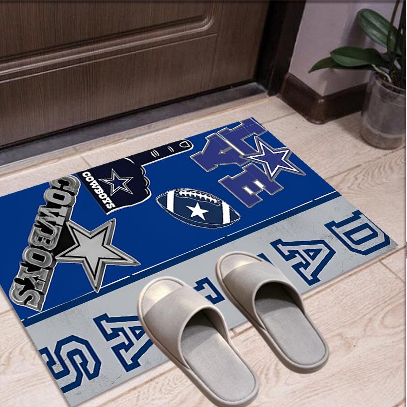 Dallas Cowboys Pattern Rug, Indoor/Outdoor Mat, for Picnic, Gameroom, Bedroom, Office, Living Room, Home Decor Carpet, Birthday Gift