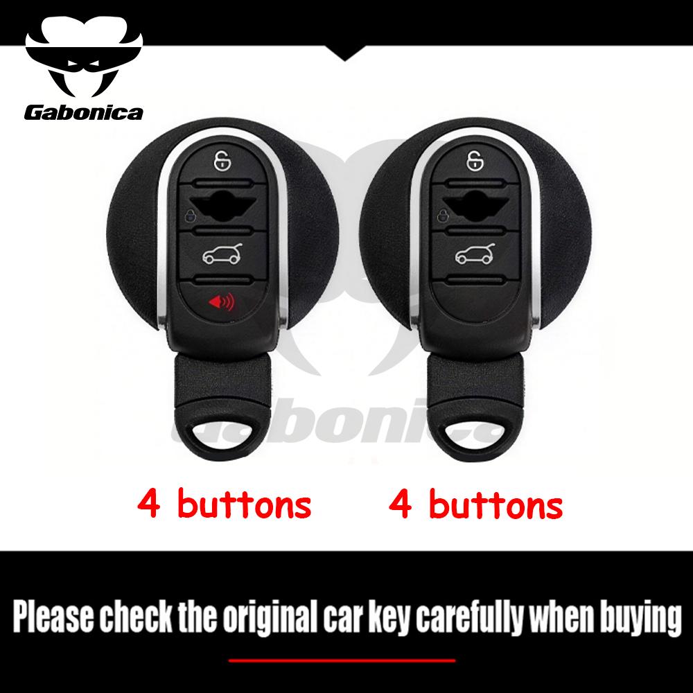 Для BMW Mini Cooper Чехол на ключ автомобиля из цинкового сплава Countryman F54 Clubman F55 Hardtop F56 F57 F60 Полный комплект защитного чехла для ключа автомобиля