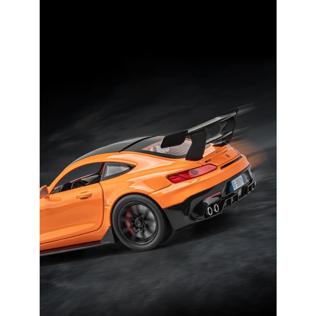 1/24 Benz GTR сплав модель игрушечного автомобиля литые игрушки звук и свет автомобиль для детей транспортное средство