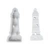 3D Lighthouse Candle Molds Ornament Casting Molds Easy To Clean Silicone Mould Candle Making Molds Epoxy Resin Molds