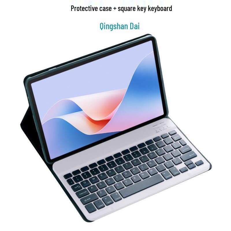 Защитный кожаный чехол со слотом для стилуса и Bluetooth-клавиатурой для iPad 10.2" 7-го/8-го/9-го поколений (A2197/A2602)