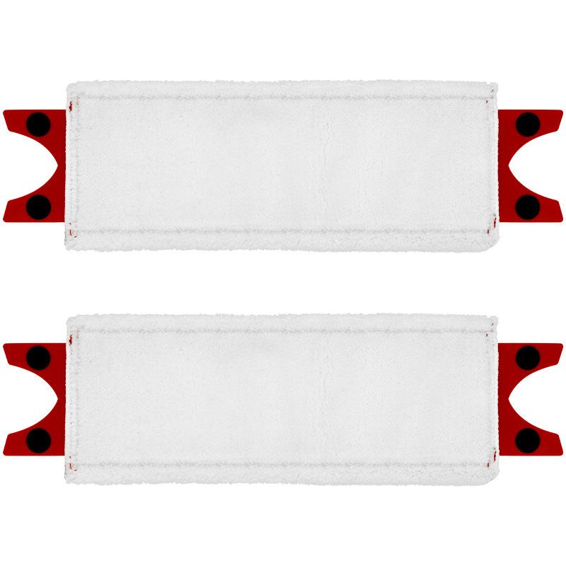 2 шт. Сменные насадки из микрофибры для швабры Vileda UltraMax/UltraMaT 2-в-1 Microfibre EasyWring Flat Mop