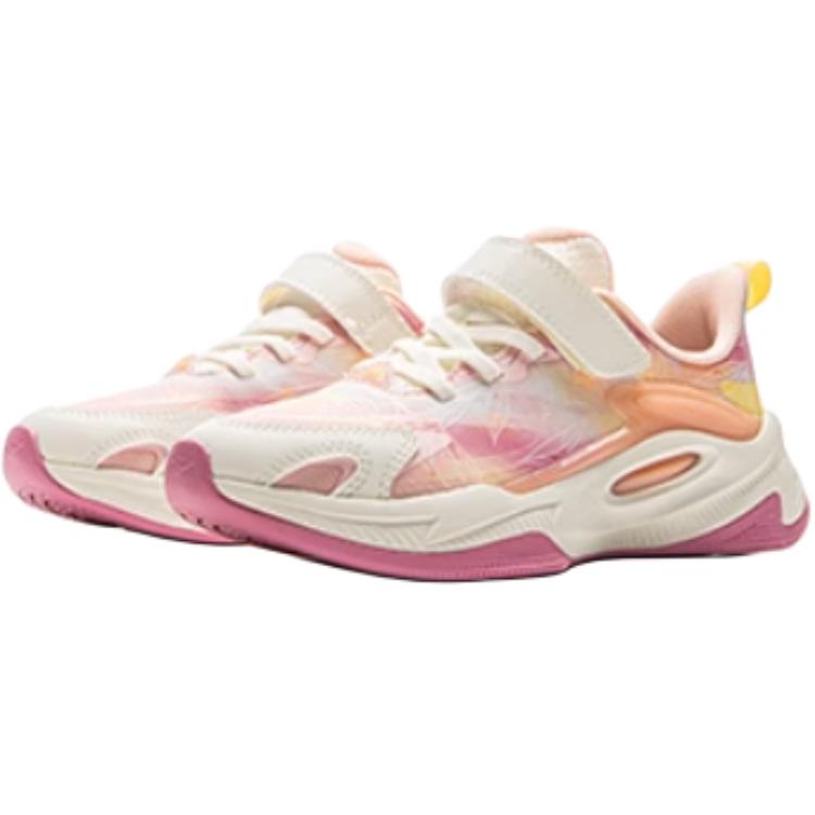 Li Ning Детская спортивная серия Lifestyle Night Elf 5 Удобные Модные Нескользящие Амортизирующие Износостойкие С Отскоком Низкие Повседневные Кроссовки YKNV042-6