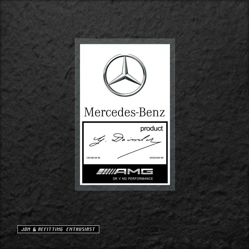 2025 Горячие Для Mercedes Benz JDM Статические Наклейки Декоративные Наклейки Голова Тигра Бегущая Бабочка Бегущая для Mercedes-Benz Apple