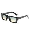Luxury Men Women Designer Shades Polished Sun Glasses UV400  Retro Vintage Shades Custom Logo Square Sunglasses