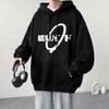 Men's Hooded Sweatshirt with Anime Printing Trend, Casual and Comfortable Long Sleeved Sweatshirt Suitable for Both Men and Women