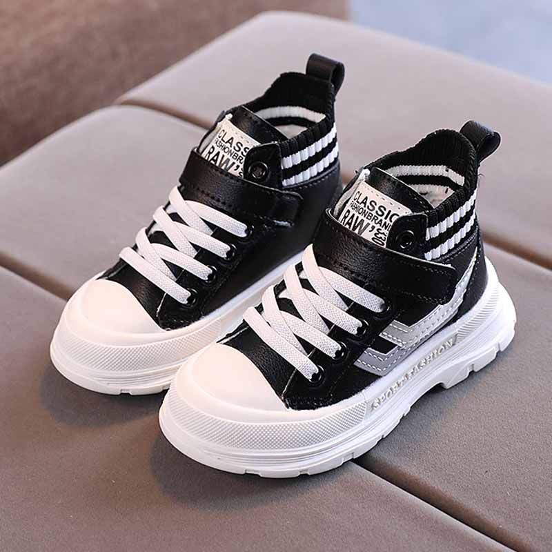 Детская обувь Детская обувь с плюшем и хлопком Походная обувь Зимние ботинки Martin Зимние ботинки