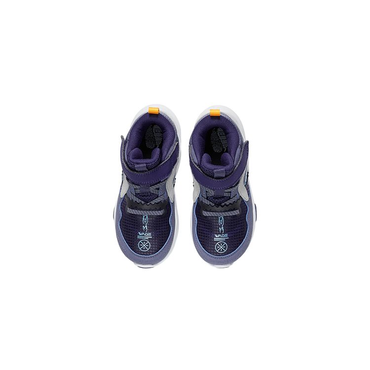Li Ning Wade-Sign 2 амортизирующие спортивные повседневные туфли детские повседневные туфли синие фиолетовые YKNS004-5