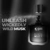 Beardo Black Musk Eau De Parfum For Men, Musky, Woody Perfume, Long Lasting, Date Night Fragrance, Body Spray, 100ml
