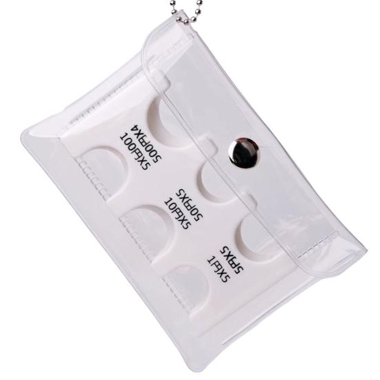 Coin Holder Hard Case Organizer Large Capacity Portable Lightweight Travel Coin Sorter Organizer