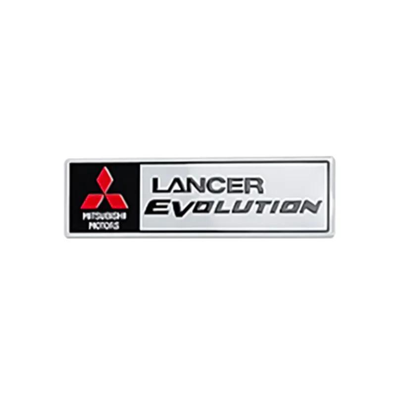 Для Mitsubishi Lancer EX Outlander Pajero ASX Eclipse Cross Ralliart EVO Grandis Сплав Автомобильная Наклейка Авто Боковой Значок Наклейка на Багажник MZ8