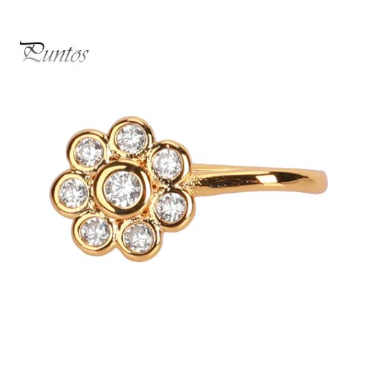 Медные клипсы для пирсинга носа в разных стилях с кубическим цирконием для модных людей