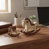 Украшение в китайском стиле, 3D-печать, Пони, Забавное, Милое, Качающееся, Украшение, Уникальное украшение для рабочего стола, Поделки, Предмет коллекционирования