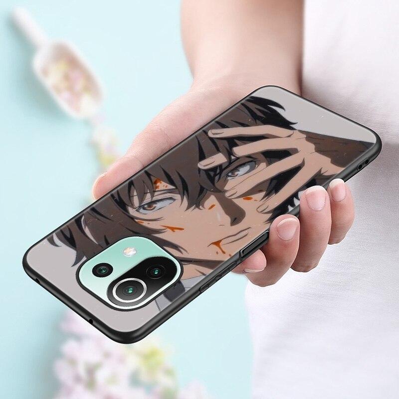 Чехол с изображением аниме Bungou Stray Dogs Dazai Osamu для Xiaomi Mi 11 Lite NE 11i 10T 11T Pro A2 A3 Lite POCO F3 M3 M4 C31 X3 Pro NFC GT