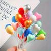 20 шт. смоляные шарики-подвески, аксессуары для DIY кукольных домиков, для миниатюрных кукольных домиков, реквизит для микро-модельной фотографии, декоративные шары