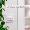 Switch Sticker Labels for Fan Light Controls, 255 Pieces, Clear, Home and Office Organization