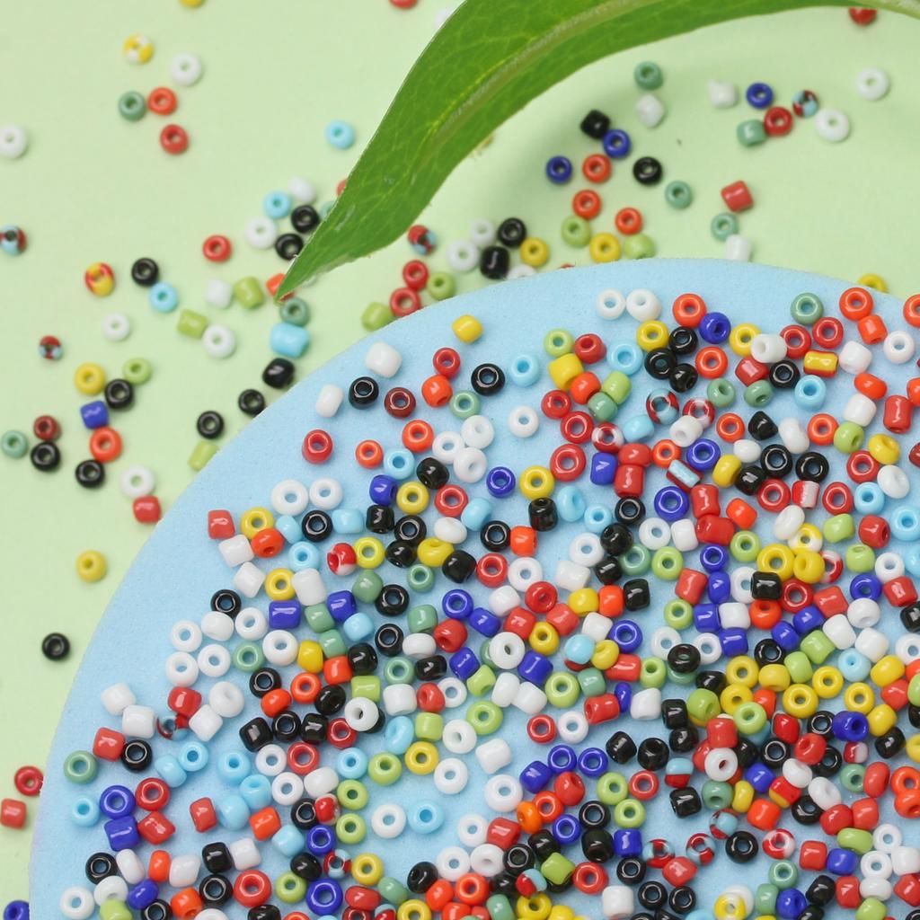 Свободные бусины, однотонный кулон из чешского стекла, сделай сам, для изготовления ювелирных изделий, ожерелье, браслет, 500-100 шт., 2-4 мм бусины