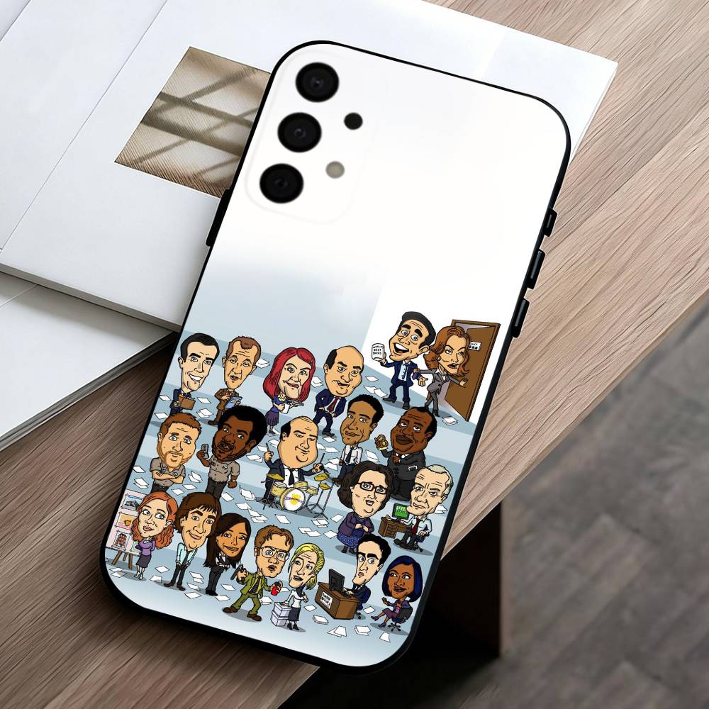 Чехол для телефона O-Offices Hot Tv Show для Samsung Galaxy A73, A72, A71, A70, A53, A52, A51, Другие, Мягкий черный корпус