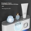 Smart UV Cleaning Toothbrush Holder punch free Wall Toothbrush Sterilizer Toothpaste Dispenser Squeezers Bathroom Accessories