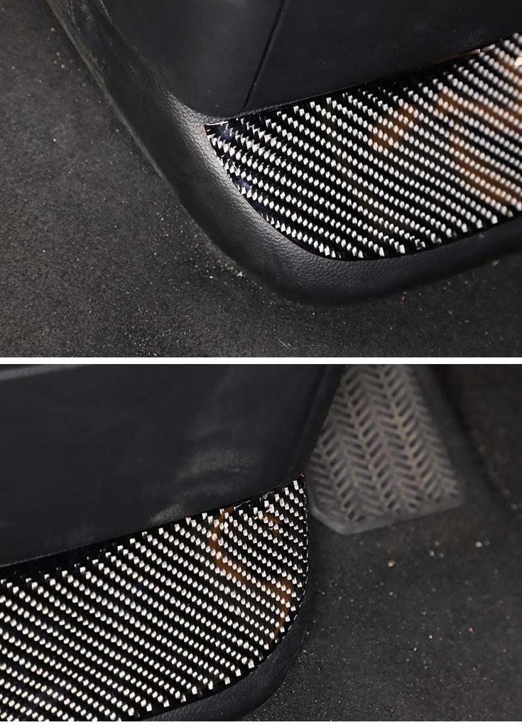 METYOUCAR совместим с Honda JF3 JF4 Крышка панели для хранения Наклейка для центрального хранения Крышка для хранения под управлением Нижняя центральная панель управления из углеродного волокна