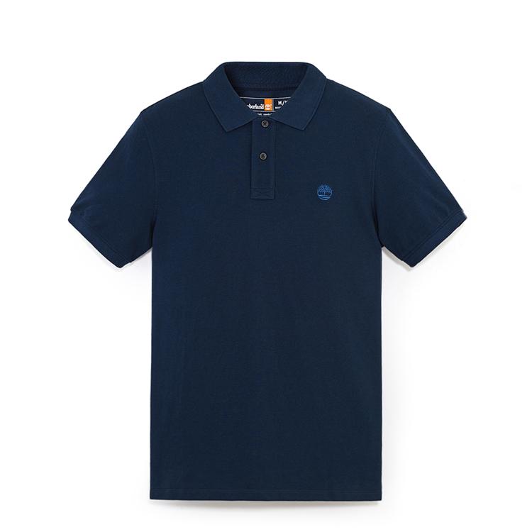 Timberland Polo Shirt Men's Dark Sapphire A6943-433
