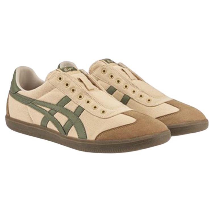 New Onitsuka Tiger Tokuten Slip On 'Beige Brown Green' 1183C129-250